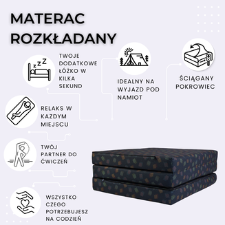 Turistická matrace 195×80×9 cm pro Mercedes Vito – velikost L, vzor - 2