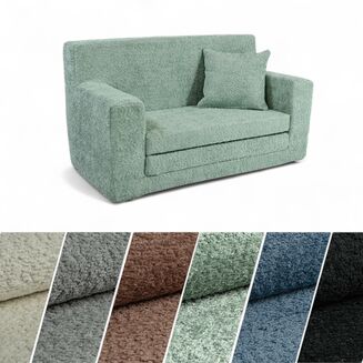 Mini dětská sedačka – rozkládací Boucle - 23
