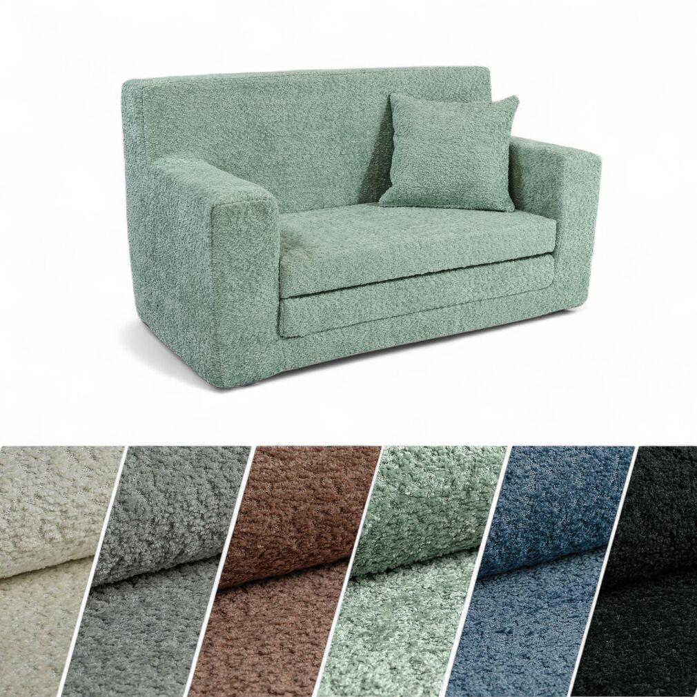 Mini dětská sedačka – rozkládací Boucle