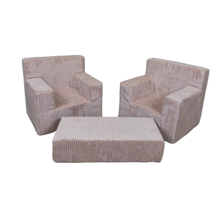 Pěnová sada křesílka + stolek - 6