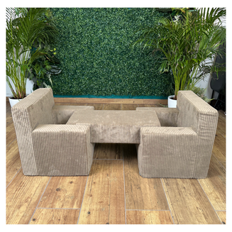 Pěnová sada křesílka + stolek - 12