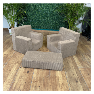 Pěnová sada křesílka + stolek - 14