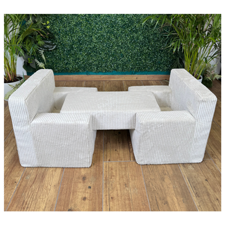 Pěnová sada křesílka + stolek - 10