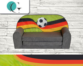 Dětská mini pohovka rozkládací Vlajka Německa - 2