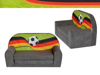 Dětská mini pohovka rozkládací Vlajka Německa - 3