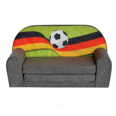 Dětská mini pohovka rozkládací Vlajka Německa