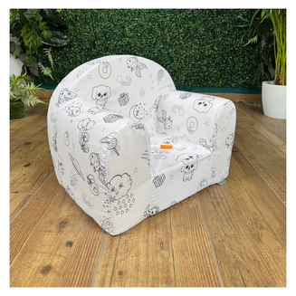 Křesílko mini kreslenka + fixy zdarma - 2