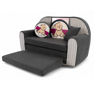 Dětská pohovka Teddy v pruzích - 5