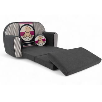 Dětská pohovka Teddy v pruzích - 6