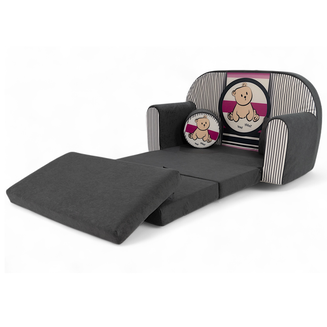 Dětská pohovka Teddy v pruzích - 3