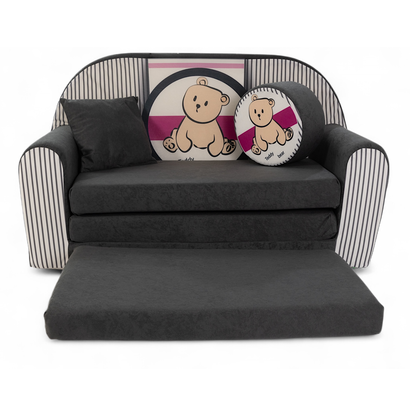 Dětská pohovka Teddy v pruzích