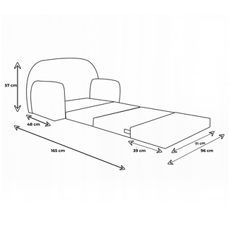 Dětská pohovka King of Football - 4