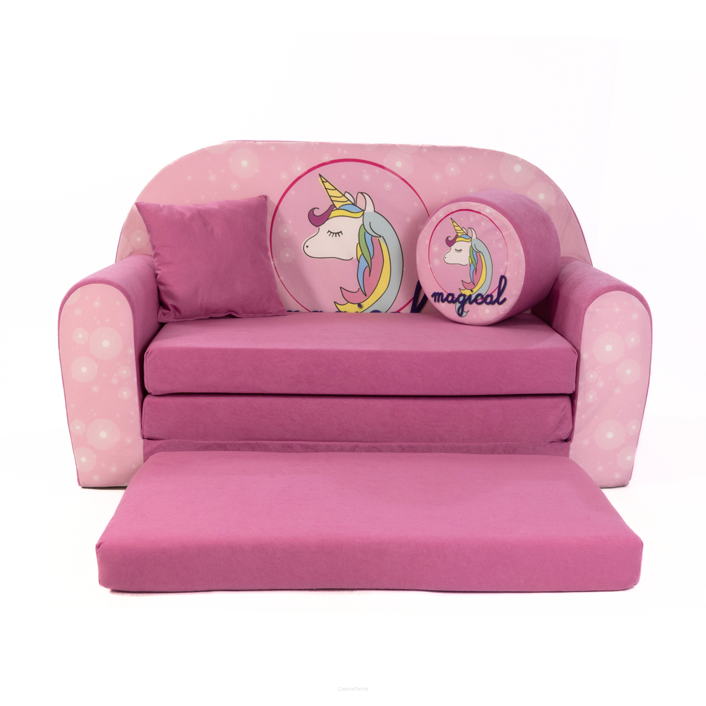 Dětská rozkládací pohovka Kouzelný Jednorožec