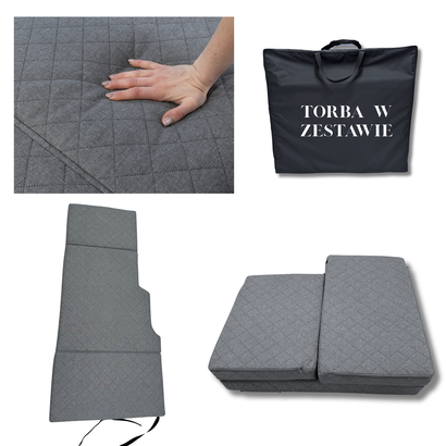 Matrace do dodávky | Crafter, Sprinter, Ducato, Master a další –3dílná skládací