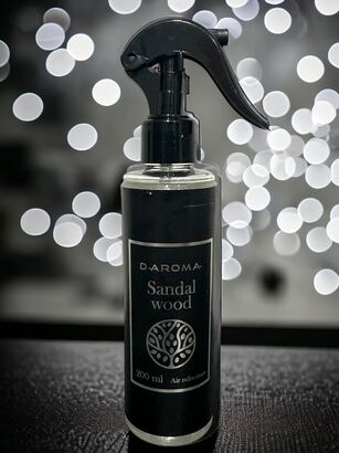 D-aroma osvěžovač vzduchu 200 ml parfém do interiéru Sandal Wood – vůně elegance