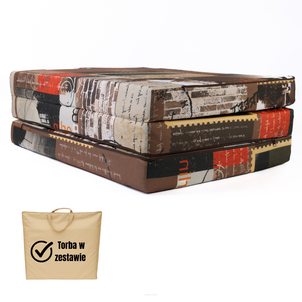 Turistická matrace 195×80×9 cm – Berlin, mikrovlákno, velikost L”