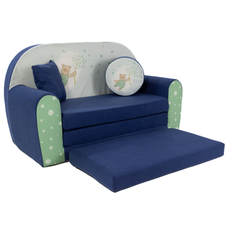 Dětská pohovka Zelený Medvídek - 2