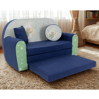 Dětská pohovka Zelený Medvídek - 3