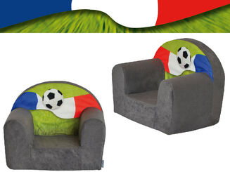 Pěnové dětské křesílko Mini s motivem francouzské vlajky - 4