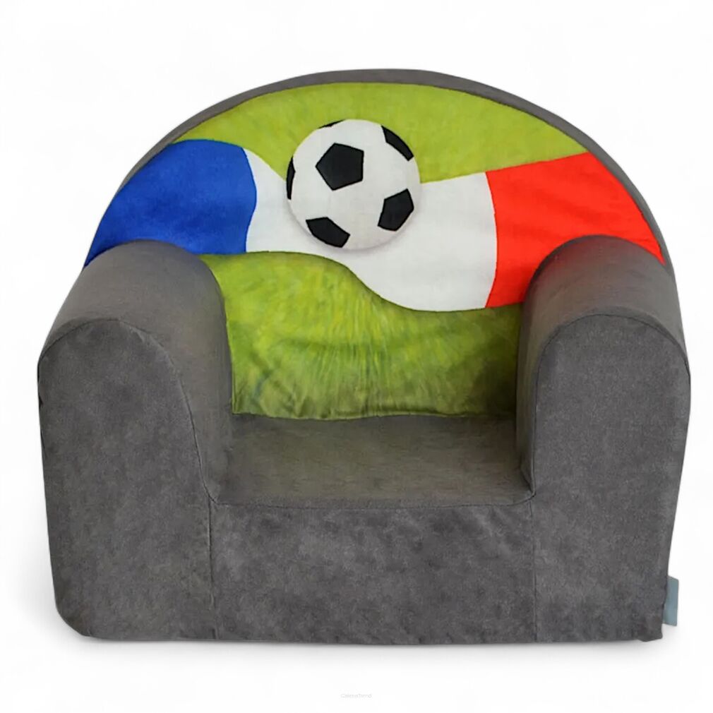 Pěnové dětské křesílko Mini s motivem francouzské vlajky