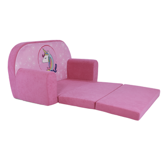 Dětská mini pohovka rozkládací-  kouzelný jednorožec - 3