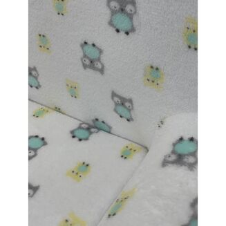 Malá dětská pohovka – motiv soviček - 7