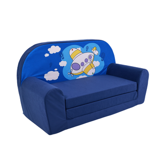 Dětská mini pohovka rozkládací– letadlo - 2
