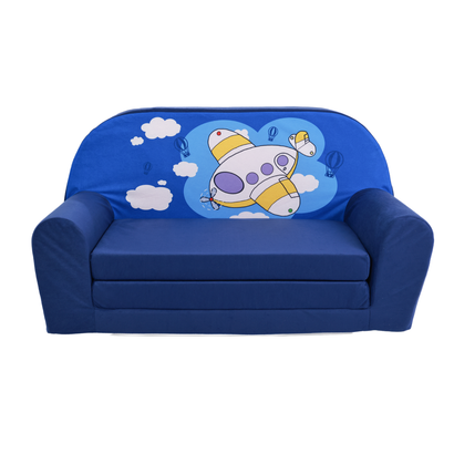 Dětská mini pohovka rozkládací– letadlo