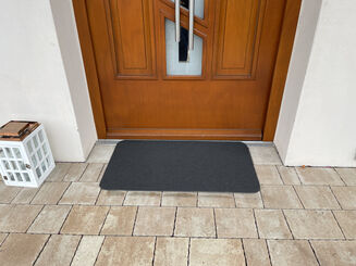 Vstupní rohožka tmavě šedá 43×75 cm - 4