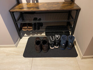 Vstupní rohožka tmavě šedá 43×75 cm - 6