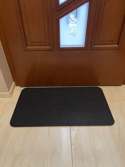 Vstupní rohožka tmavě šedá 43×75 cm - 7
