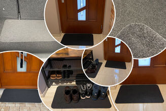 Vstupní rohožka tmavě šedá 43×75 cm - 9