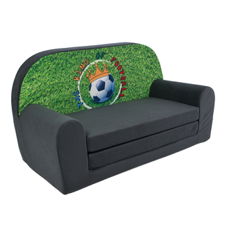 Dětská mini pohovka rozkládací – King of Football - 2