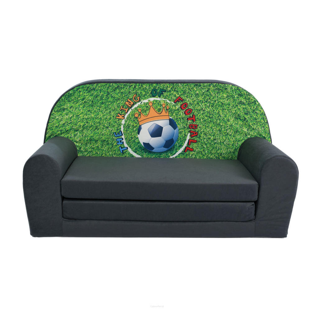 Dětská mini pohovka rozkládací – King of Football