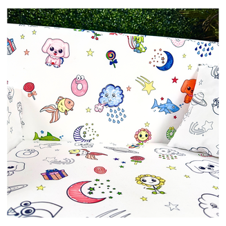 Dětská mini sedačka rozkládací – Kreslenka - 8