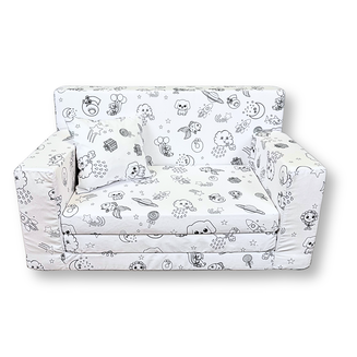 Dětská mini sedačka rozkládací – Kreslenka - 4