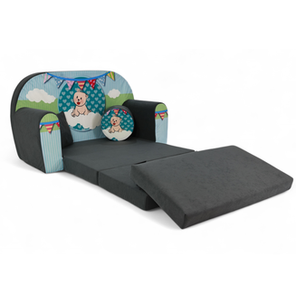 Dětská pohovka Teddy Zelená - 4