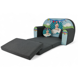 Dětská pohovka Teddy Zelená - 6