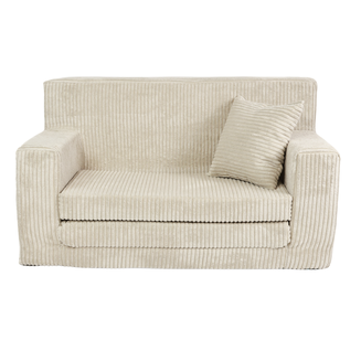 Rozkládací dětská pohovka Mini z manšestru - 2