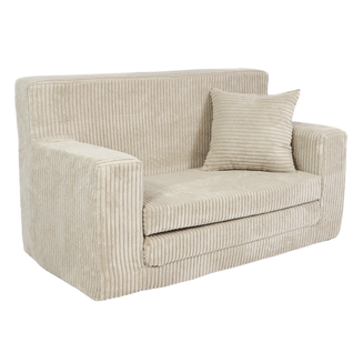 Rozkládací dětská pohovka Mini z manšestru - 5