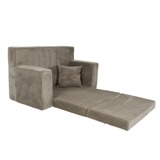 Rozkládací dětská pohovka Mini z manšestru - 11