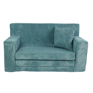 Rozkládací dětská pohovka Mini z manšestru - 13