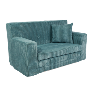 Rozkládací dětská pohovka Mini z manšestru - 3