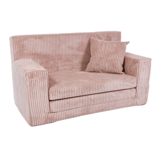 Rozkládací dětská pohovka Mini z manšestru - 18