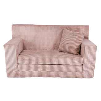 Rozkládací dětská pohovka Mini z manšestru - 17