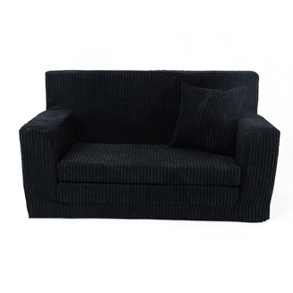 Rozkládací dětská pohovka Mini z manšestru - 31