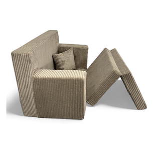 Rozkládací dětská pohovka Mini z manšestru - 12