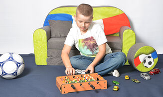 Dětská pohovka s francouzskou vlajkou - 3