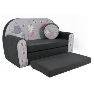 Dětská pohovka kanape postel Tančící Koťátka - 2