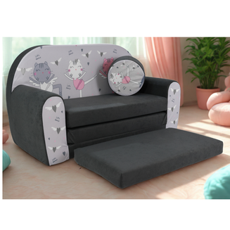 Dětská pohovka kanape postel Tančící Koťátka - 3